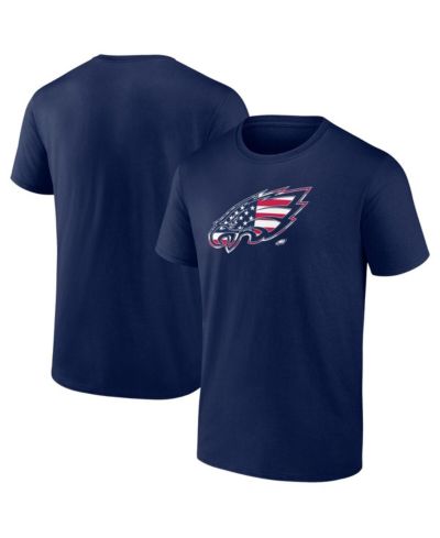 Мужская футболка Fanatics Philadelphia Eagles Americana темно-синего цвета