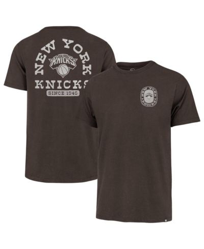 Мужская футболка '47 Brand New York Knicks Back Canyon Franklin коричневая