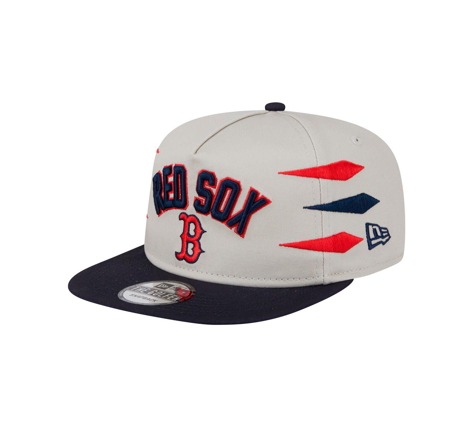 New Era Мужская кепка snapback Iron Golfer Boston Red Sox, цвет Cream