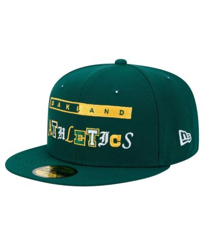 New Era Men's Green Oakland Athletics Ransom 59FIFTY Fitted Hat