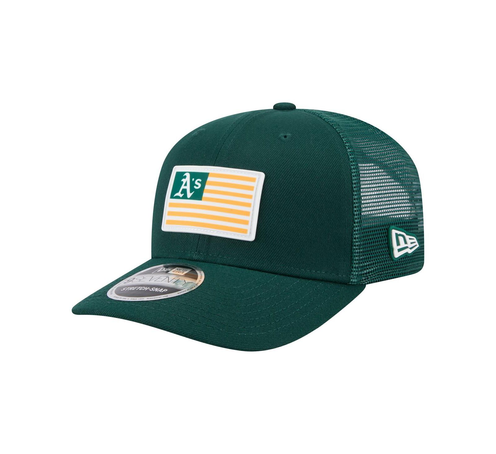New Era Мужская кепка Athletics Flag 9SEVENTY Stretch-Snap