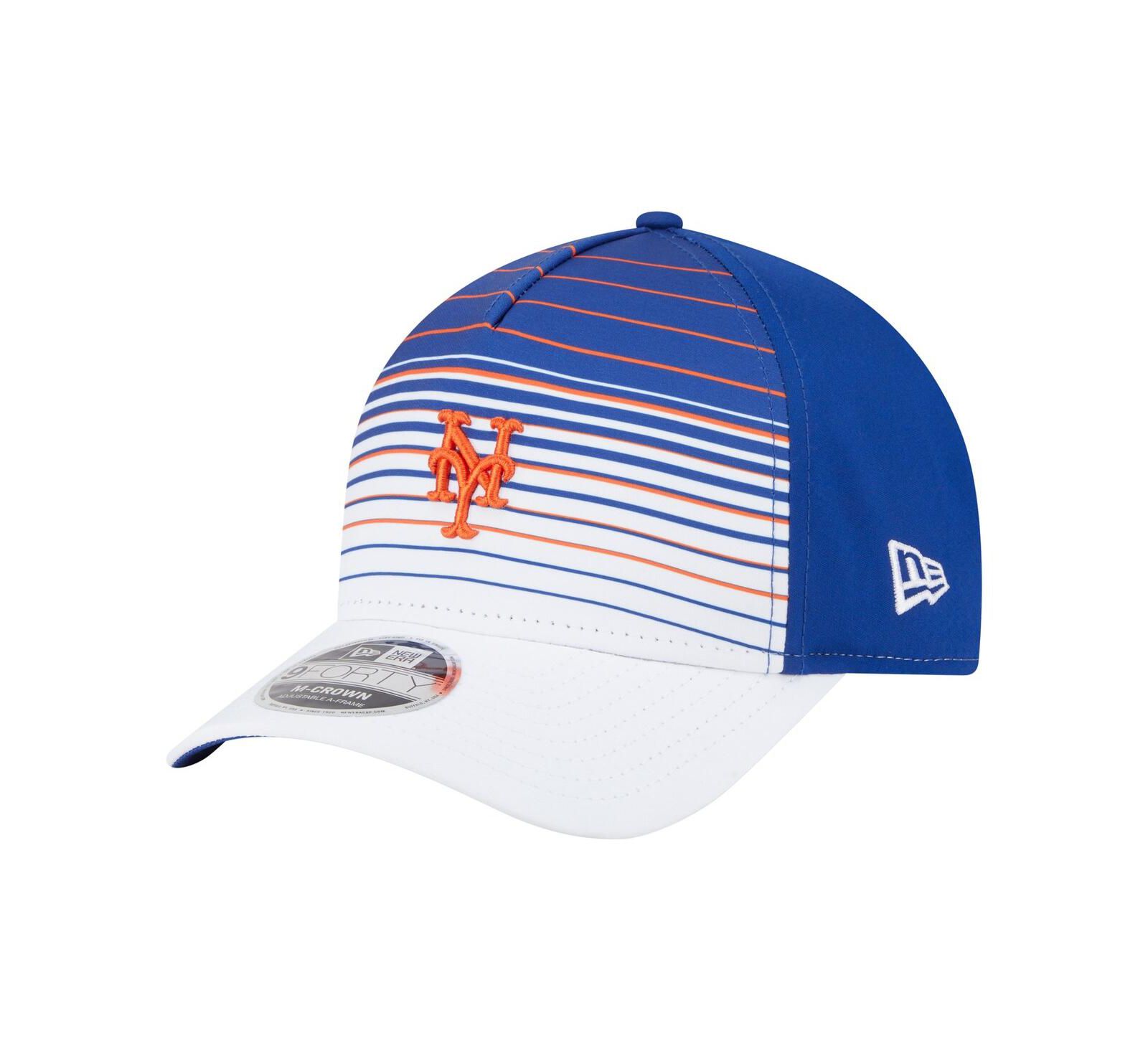 Мужская регулируемая кепка New Era Royal New York Mets Gradient 9FORTY M-Crown