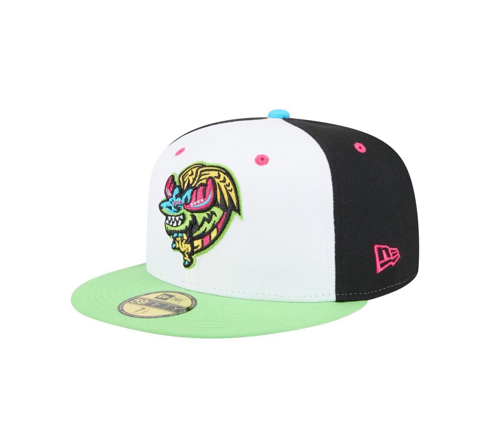 Мужская кепка New Era Modesto Nuts Copa de la Diversion 59FIFTY White, Light Green