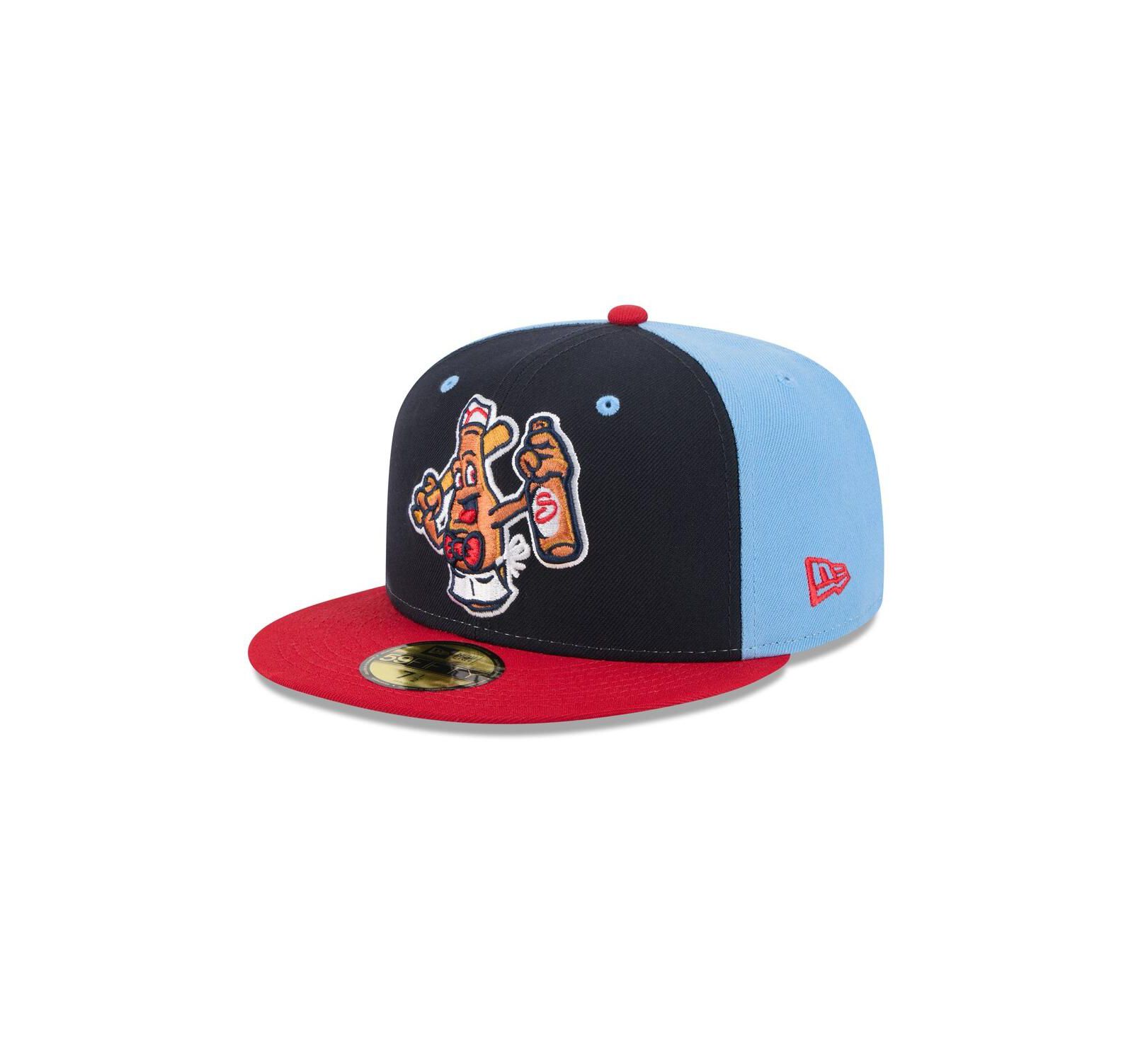 New Era Men's Navy Salem Red Sox Theme Nights 59FIFTY Fitted Hat