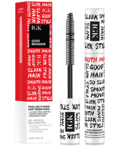 Инструмент для усмирения пушистости волос IGK Hair Good Behavior, 0.46 oz.