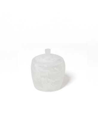 Roselli Trading Company Clouds Resin Canister