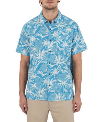 Hurley Мужская рубашка Rincon с коротким рукавом
