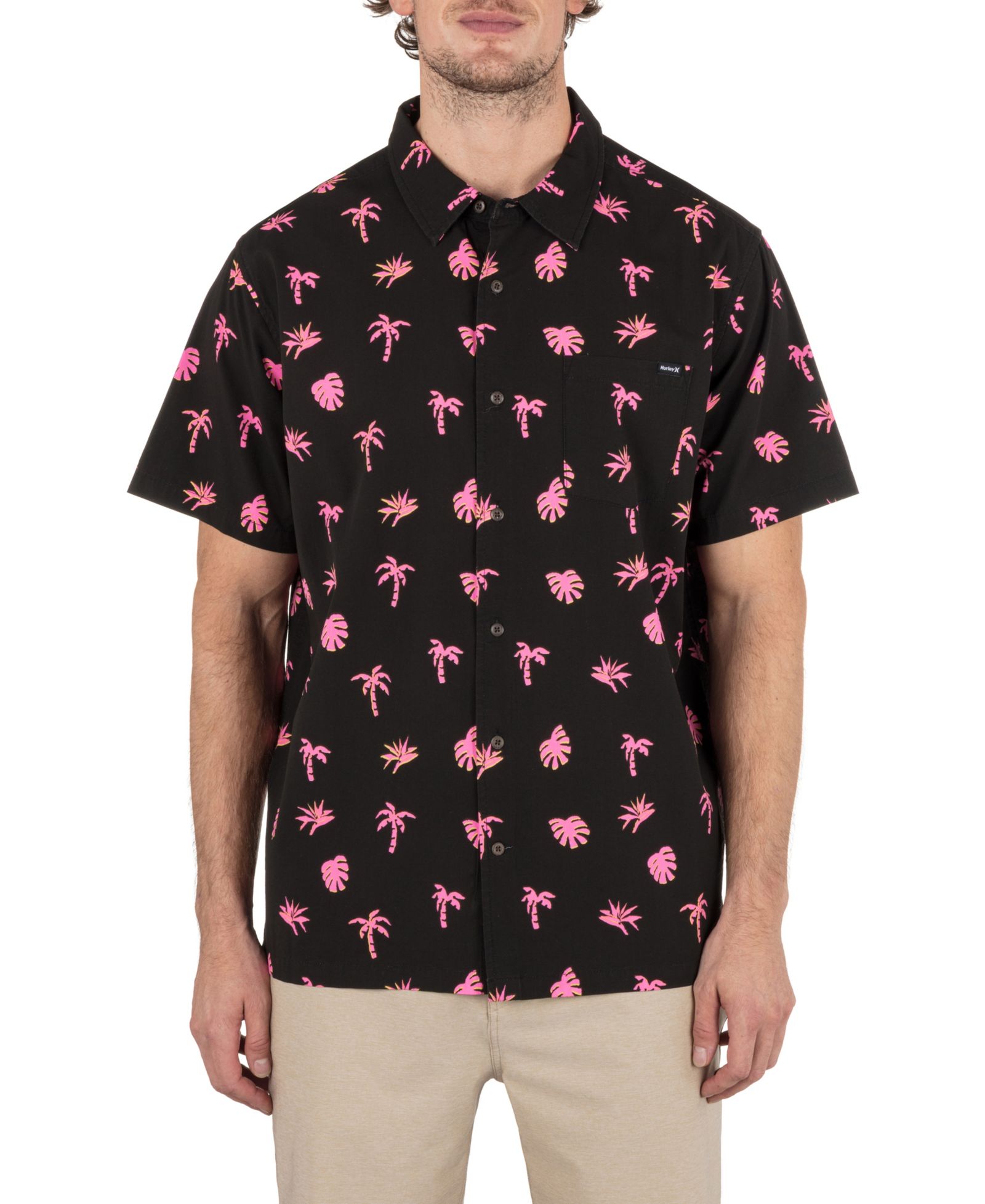 Hurley Men's Rincon Short Sleeve Shirt