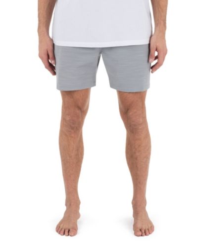 Hurley Мужские шорты Phantom Slub 3/4 с поясом