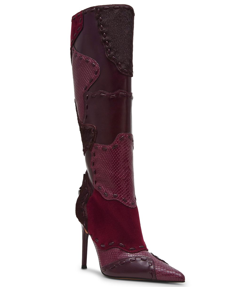Steve Madden Women's Revive Studded Knee-High Novelty Dress Boots