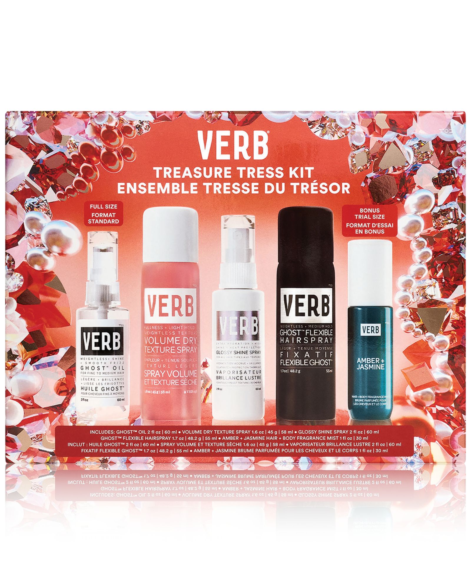 Набор для волос Verb 5-Pc. Treasure Tress Hair Kit