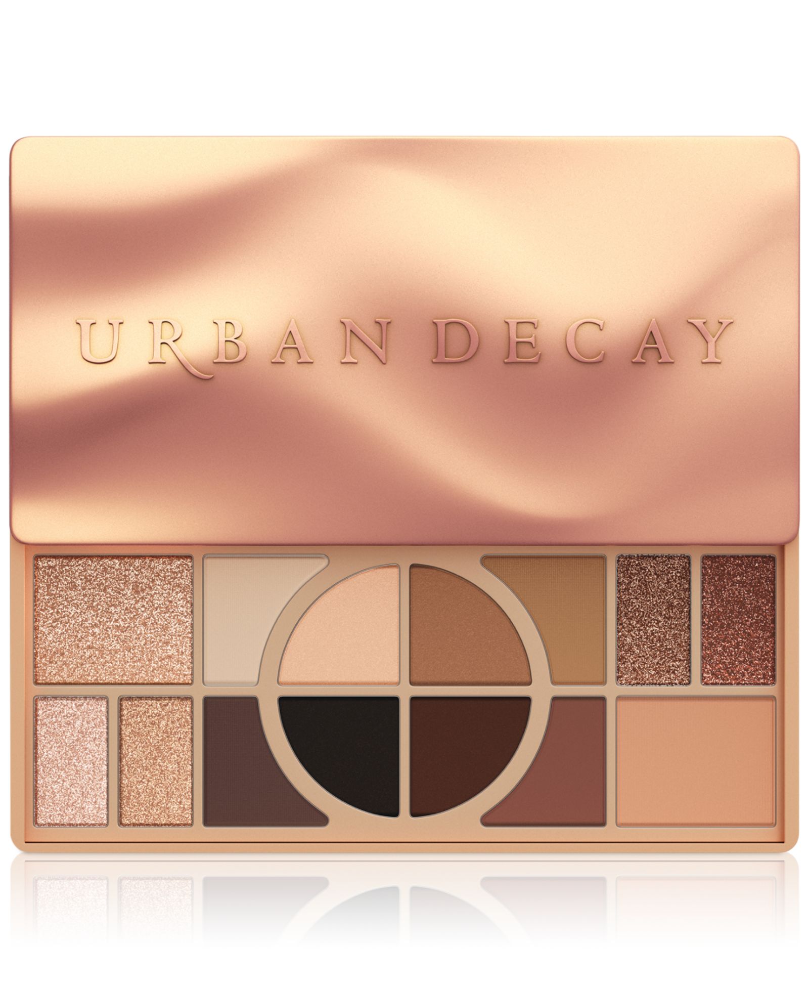 Urban Decay Naked палетка для макияжа глаз и лица в теплых тонах
