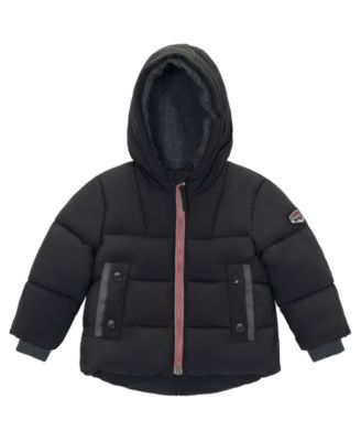 S Rothschild & CO Baby Boys' Sherpa Lined Puffer Jacket