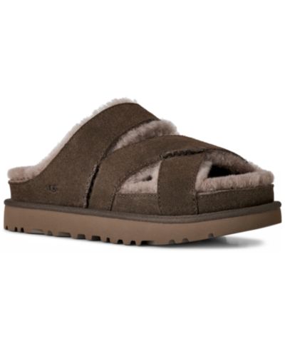 UGG® Женские шлепанцы Greenport с открытым носком и перекрестными ремешками