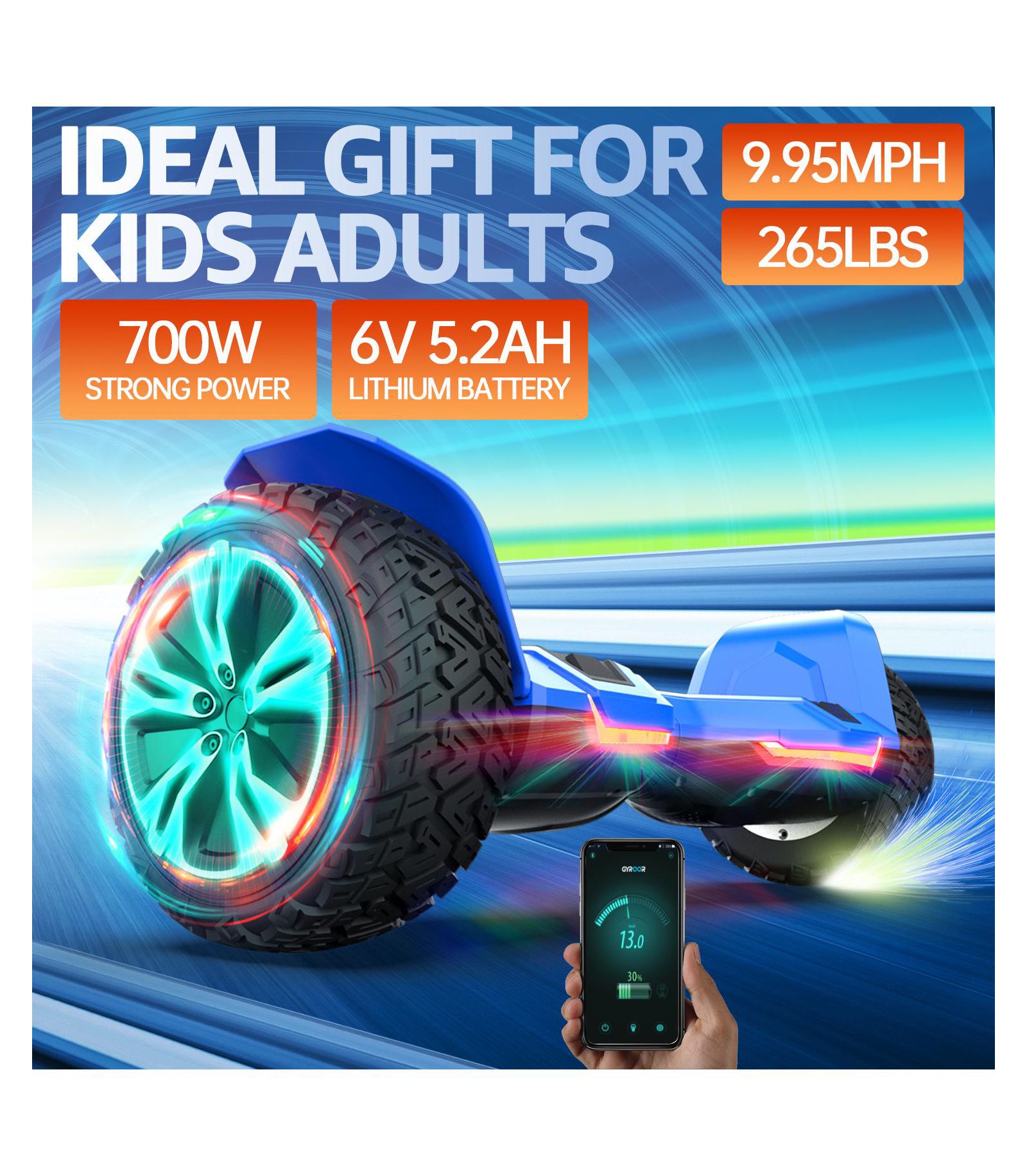 Ховерборд Warrior 8.5" All-terrain Off-road Scooter