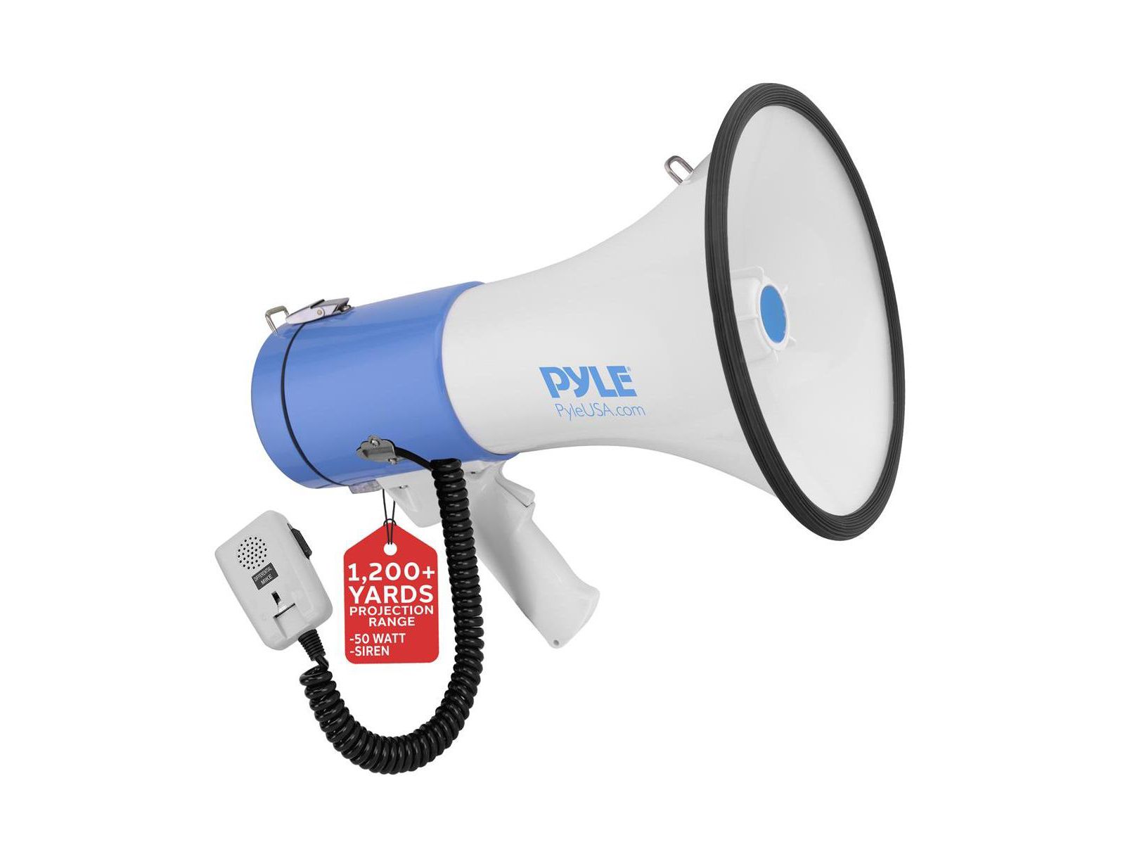 Мегафон Pyle PMP50 50-Watt PA Speaker with Siren Alarm