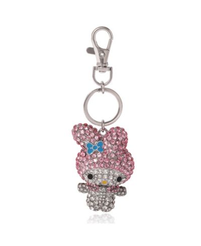 Брелок Hello Kitty My Melody с кристаллами Pave Sanrio