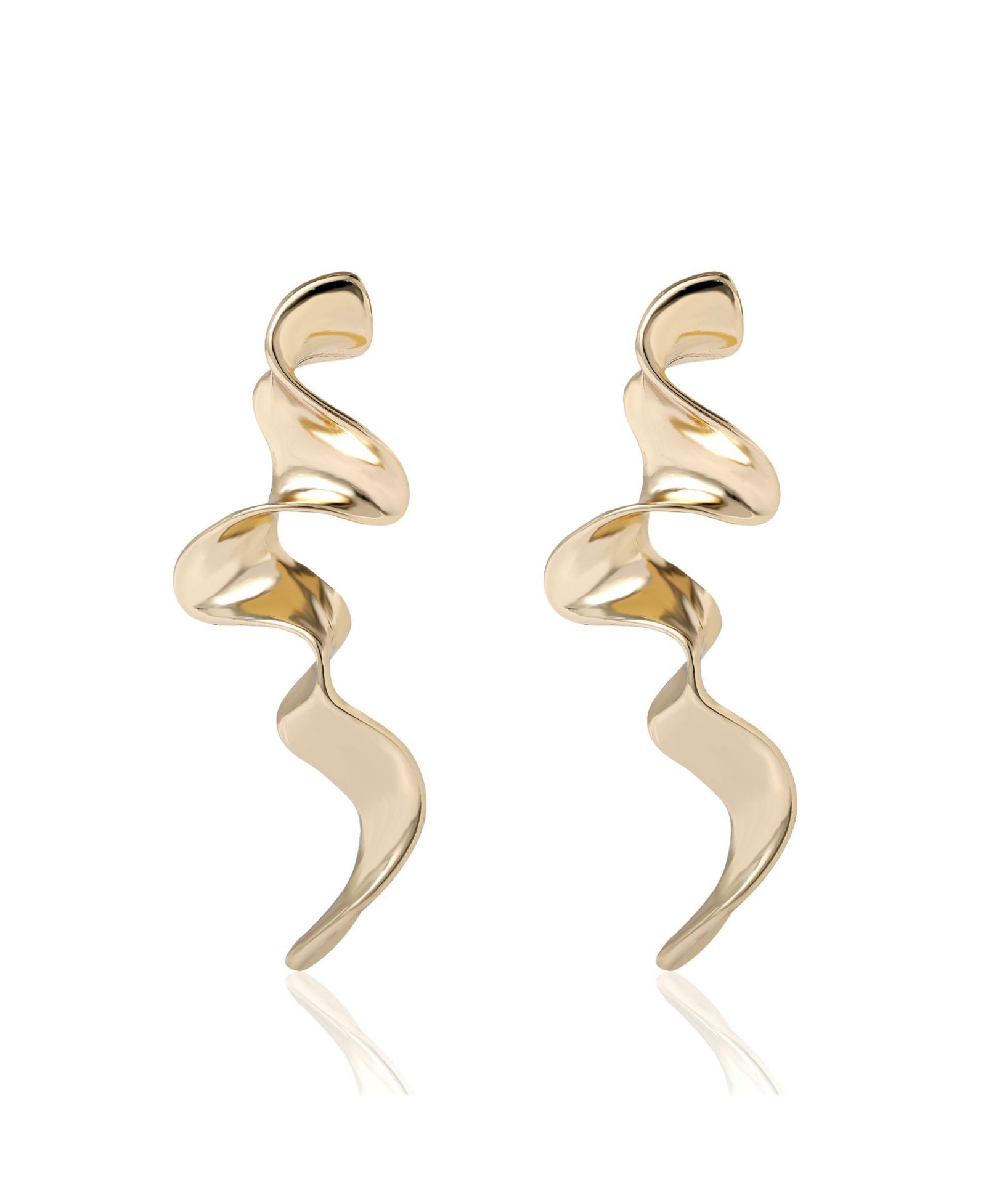 BCBG Wavy Statement серьги-подвески