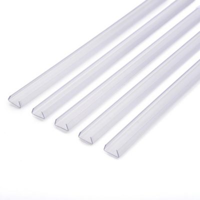 DELight 5 Pieces 39inch Plastic U Channel Track DEL-M011M for DELight Warm White LED Neon Rope Light DSL001