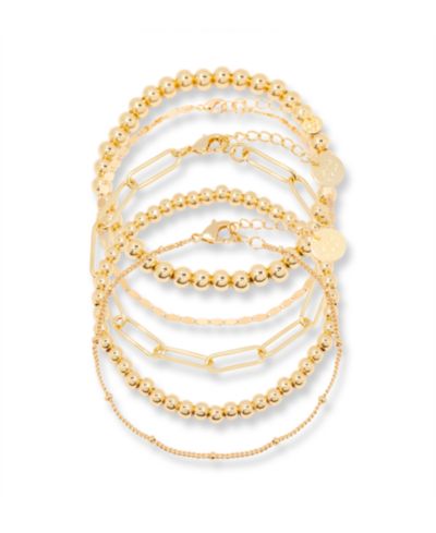 Набор браслетов brook & york Makenna Gold Plated Chain