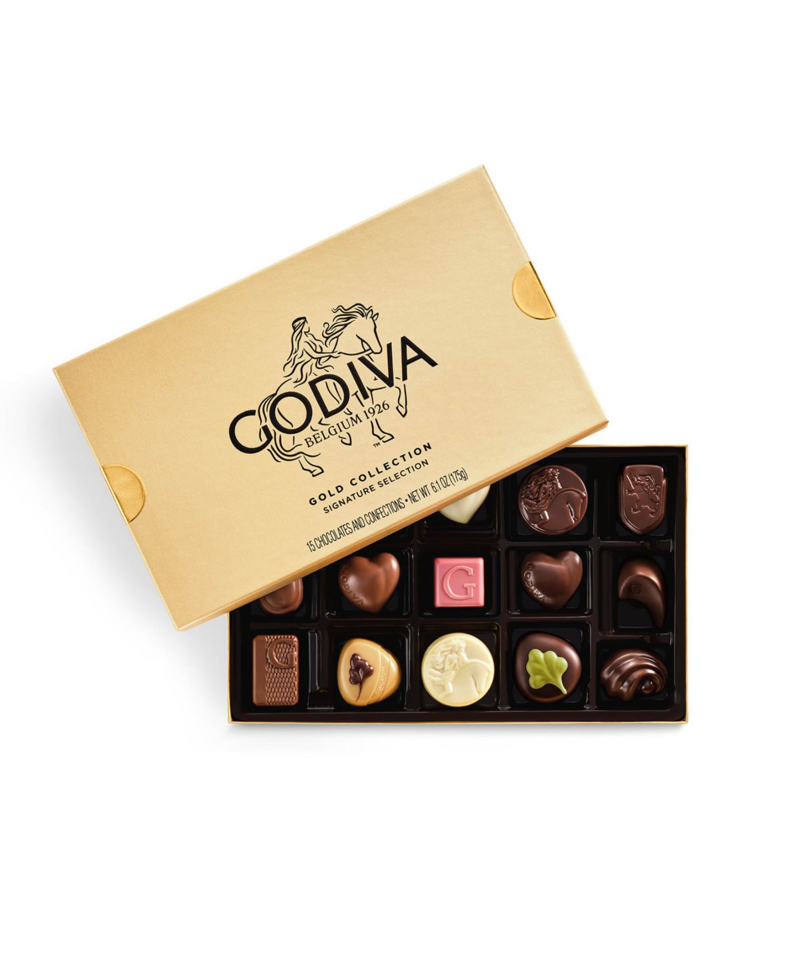 Godiva Набор ассорти из шоколада Gold 15 Pieces