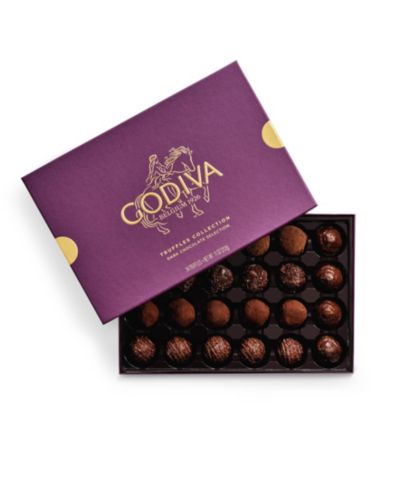Godiva Темный шоколадный трюфель, 24 штуки
