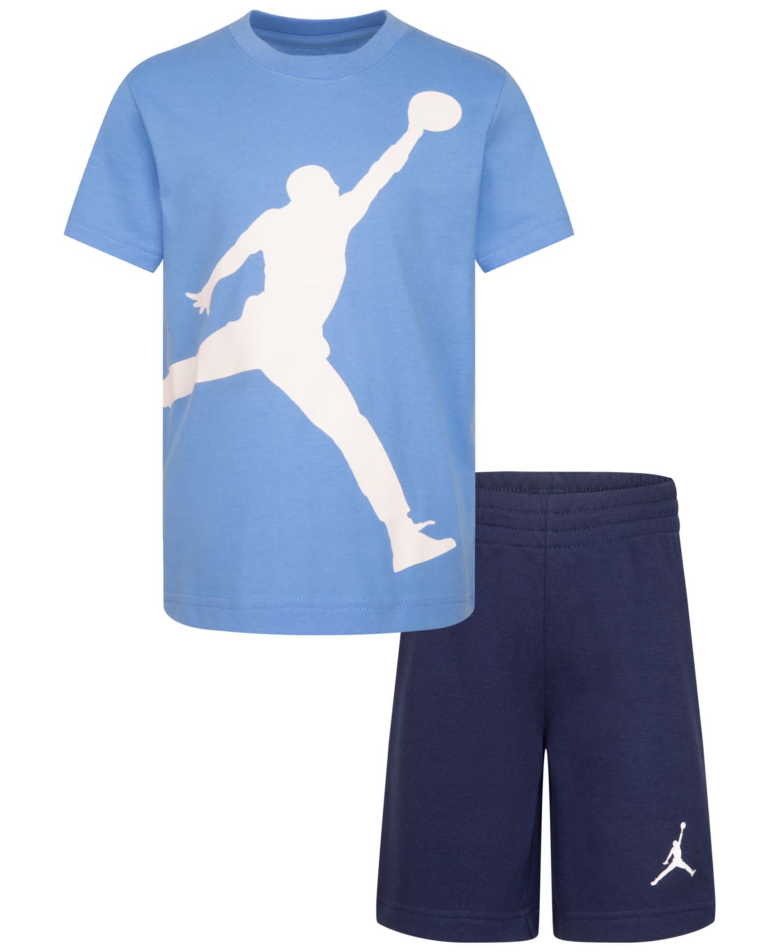 Jordan Boys' 4-7 Jumbo Jumpman T-Shirt and Shorts, 2-Piece Set