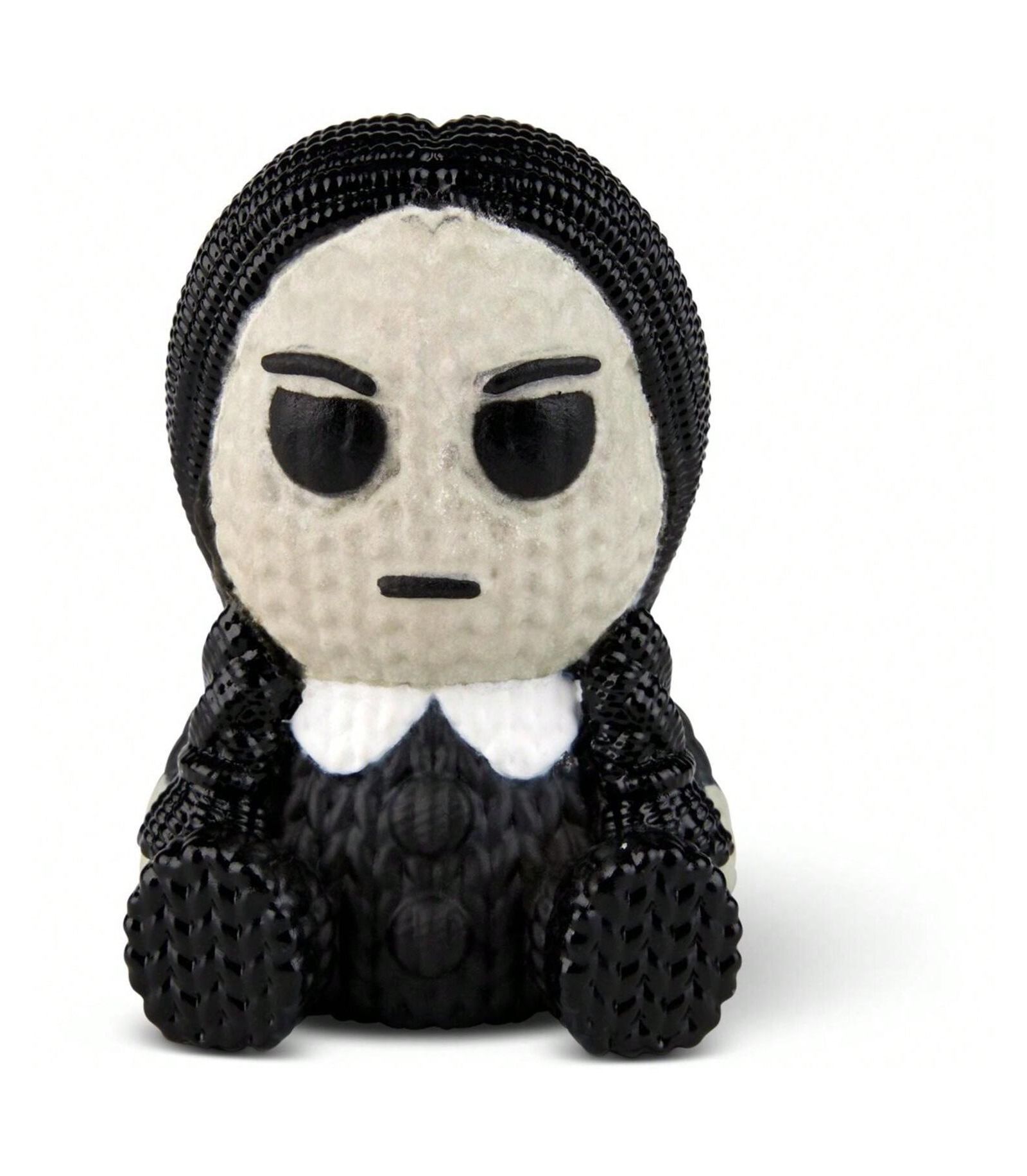 Миниатюрная виниловая фигурка The Addams Family - Wednesday Addams (Glow in the Dark) 1.75"