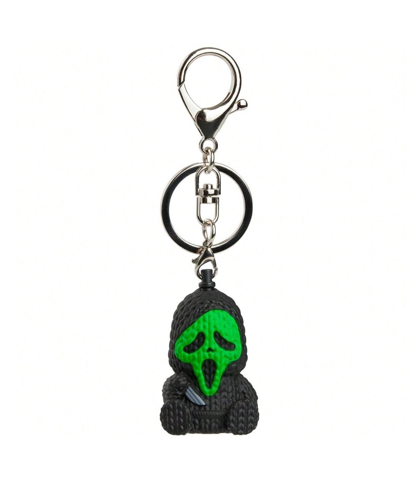 Виниловая фигурка Ghost Face 1.75" Micro Charm Fluorescent Green Limited Edition - Handmade by Robots