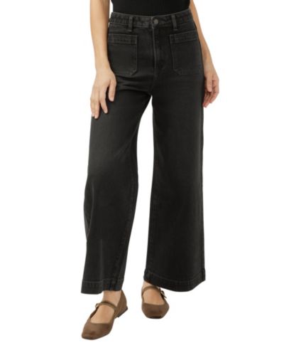 Женские джинсы Silver Jeans Co. с высокой посадкой, винтажный широкий крой