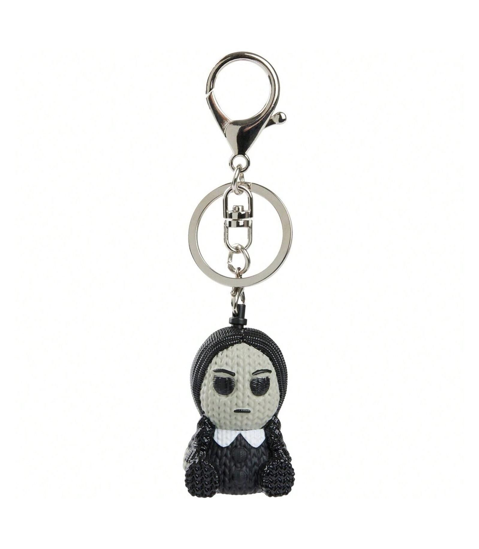 Handmade By Robots The Addams Family Wednesday Addams #002 1.75" Micro Clip Charm, 3+ Years