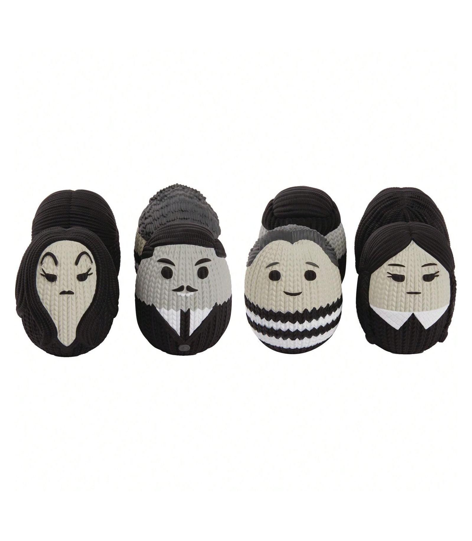 Виниловые фигурки The Addams Family Mini Egg 4-Pack - Handmade by Robots