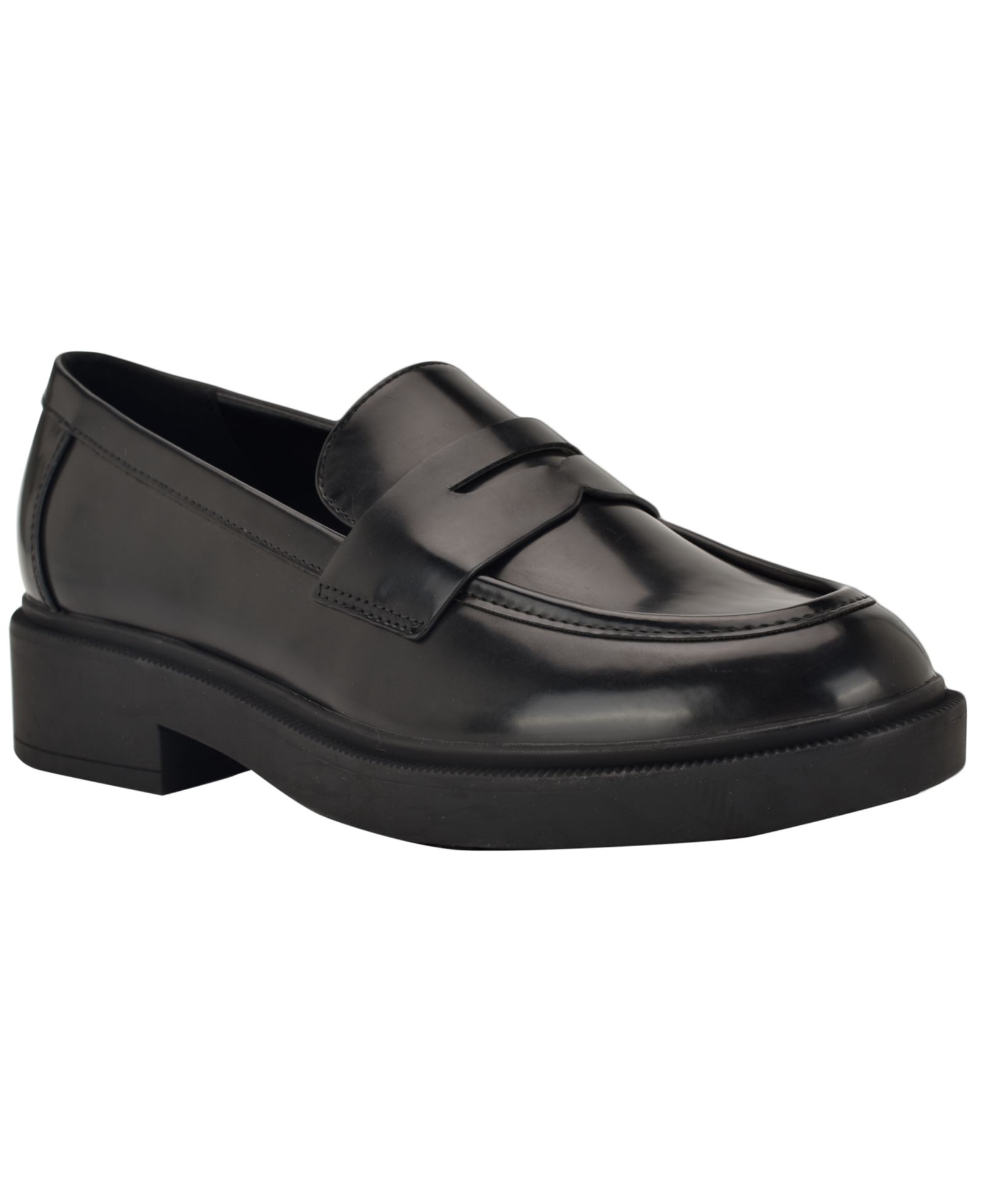 Calvin Klein Women's Otinya Almond Toe Penny Loafers