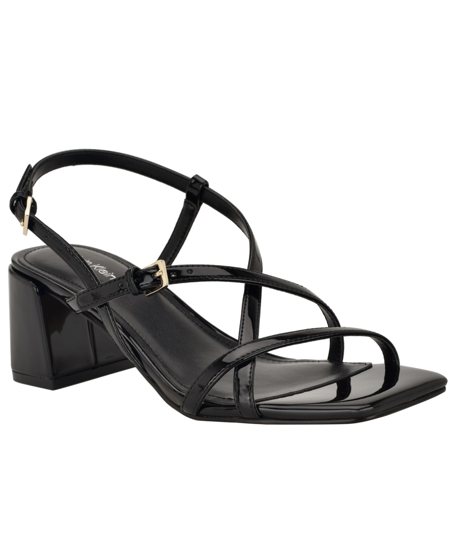 Calvin Klein Women's Pandy Strappy Block Heel Sandals