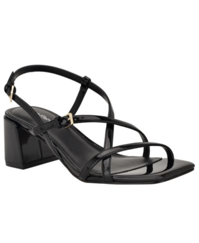 Calvin Klein Women's Pandy Strappy Block Heel Sandals