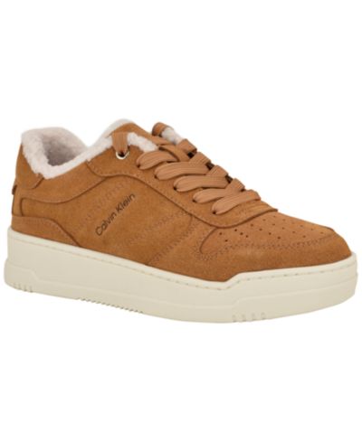 Calvin Klein Женские кроссовки Pozay Cozy Suede Lace-Up
