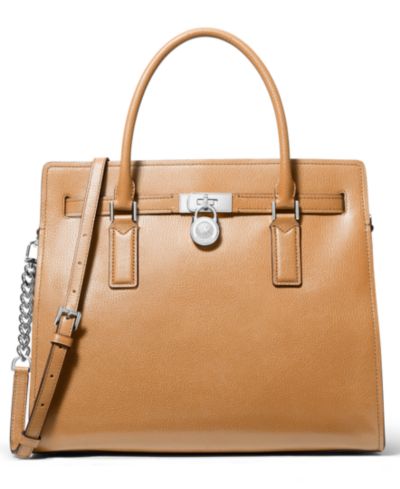 Кожаная сумка Michael Kors Hamilton Moderne Large Satchel Bag