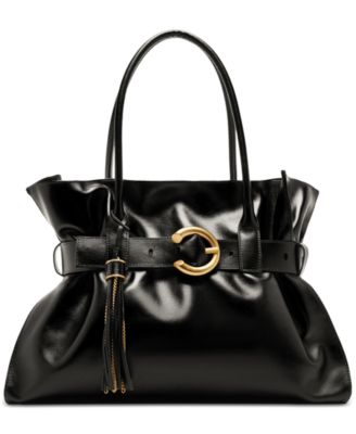 Большая кожаная сумка Arezzo Rivera Large Leather Shopping Bag