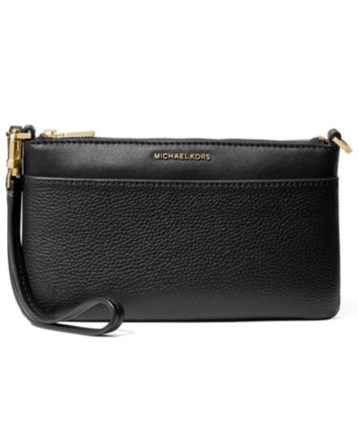 Michael Michael Kors Jet Set кожаный конвертируемый клатч с застежкой Zip-Top