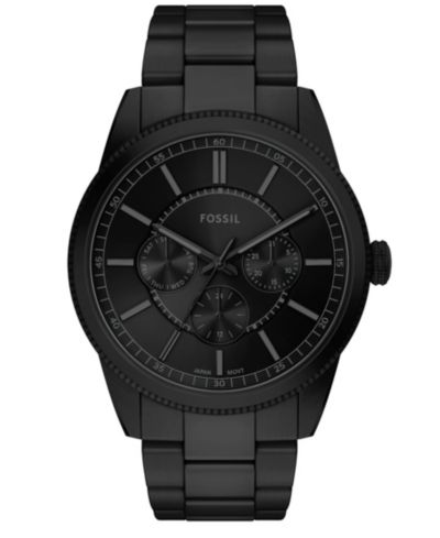 Мужские часы Fossil Pearson Multifunction, черная нержавеющая сталь, 42mm