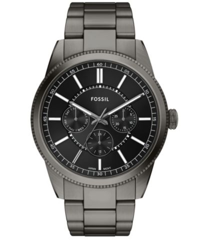 Fossil Men's Pearson Multifunction Gunmetal Stainless-Steel Watch, 42mm
