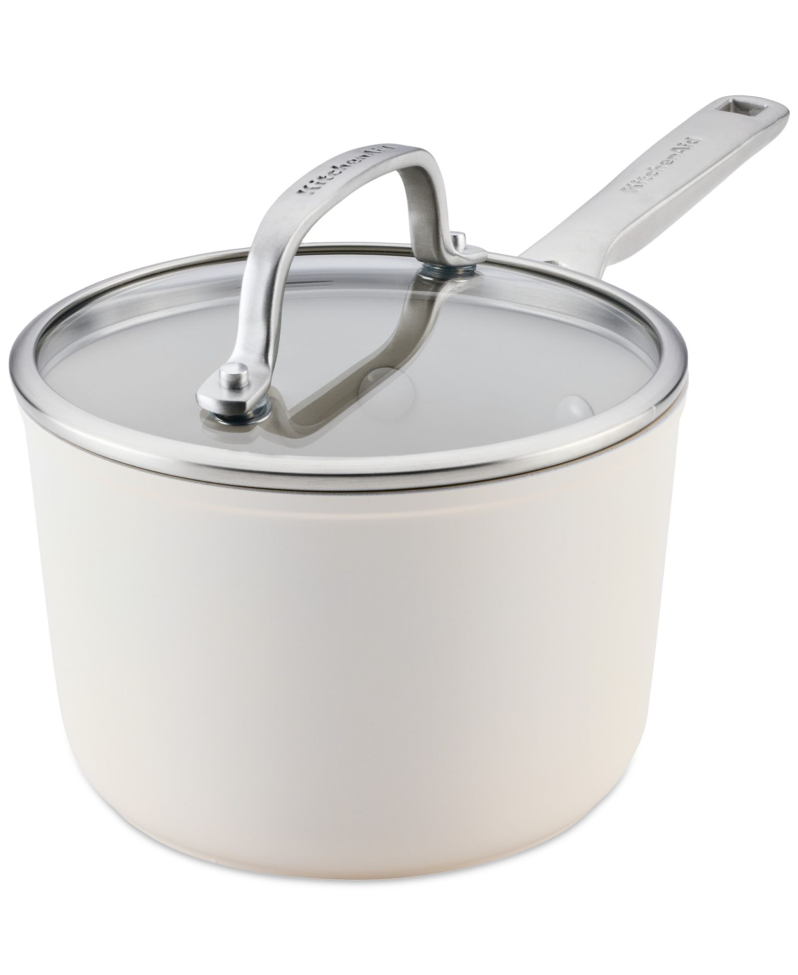 KitchenAid Hard-Anodized Ceramic Induction 2-Qt. Saucepan with Lid