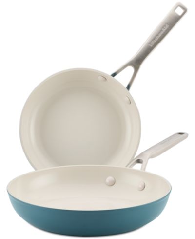 KitchenAid Hard-Anodized Ceramic Induction 2-Pc. Skillet Set