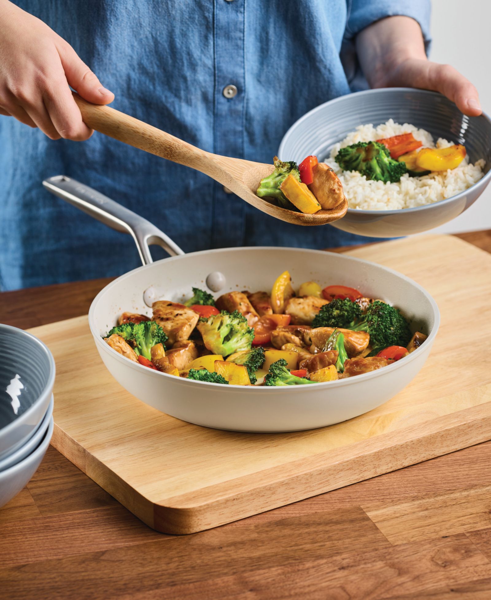KitchenAid Hard-Anodized Ceramic Induction 2-Pc. Skillet Set