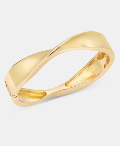 I.N.C. International Concepts Twist Bangle Bracelet, Macy's Exclusive