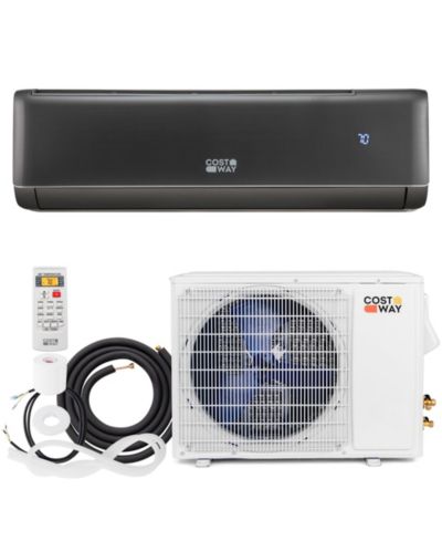 Кондиционер и обогреватель Costway Mini Split 18000 BTU с тепловым насосом
