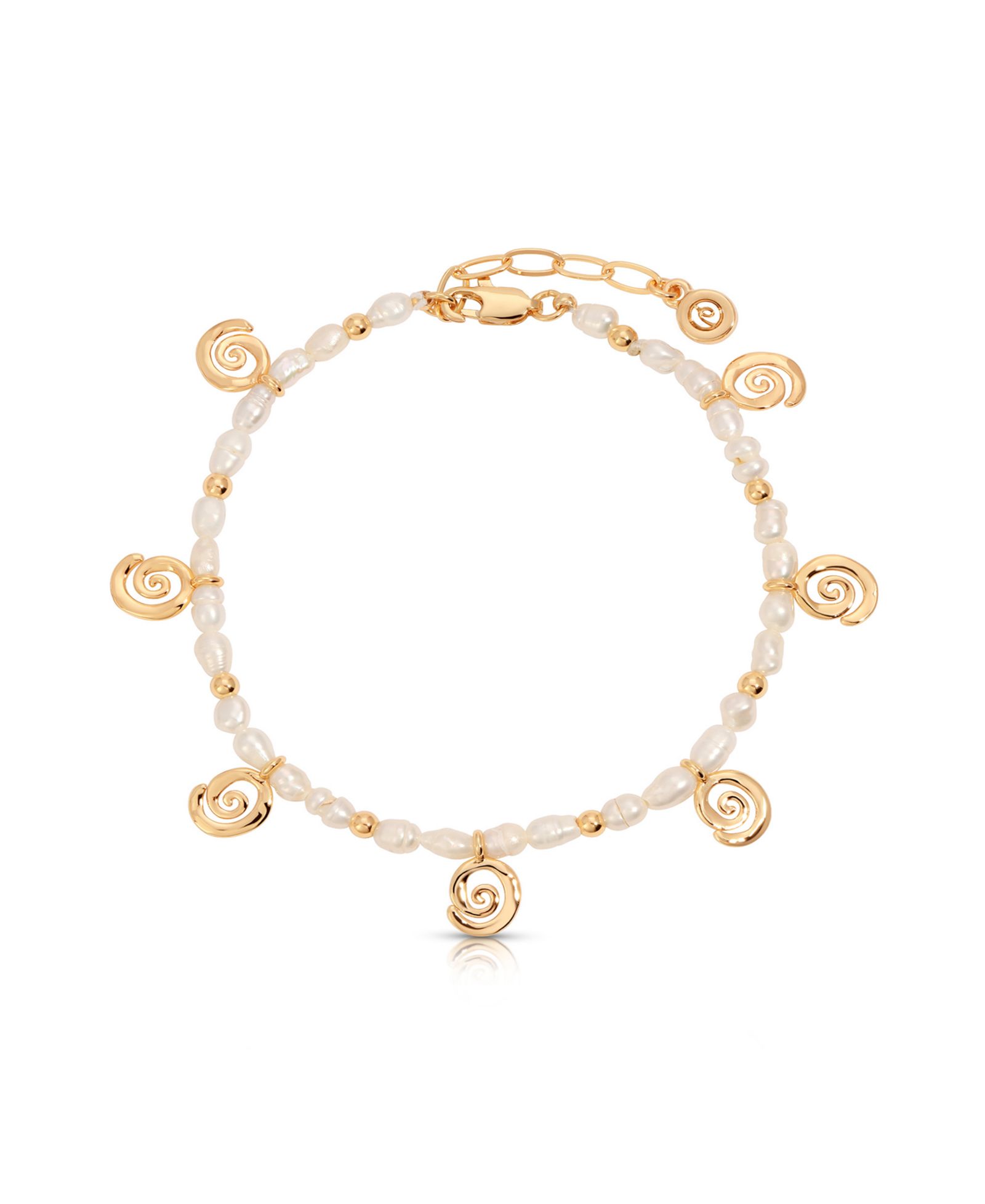 Браслет Ettika Aura Mother of Pearl Stretch