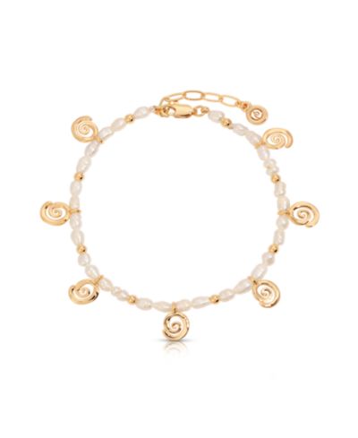 Браслет Ettika Aura Mother of Pearl Stretch