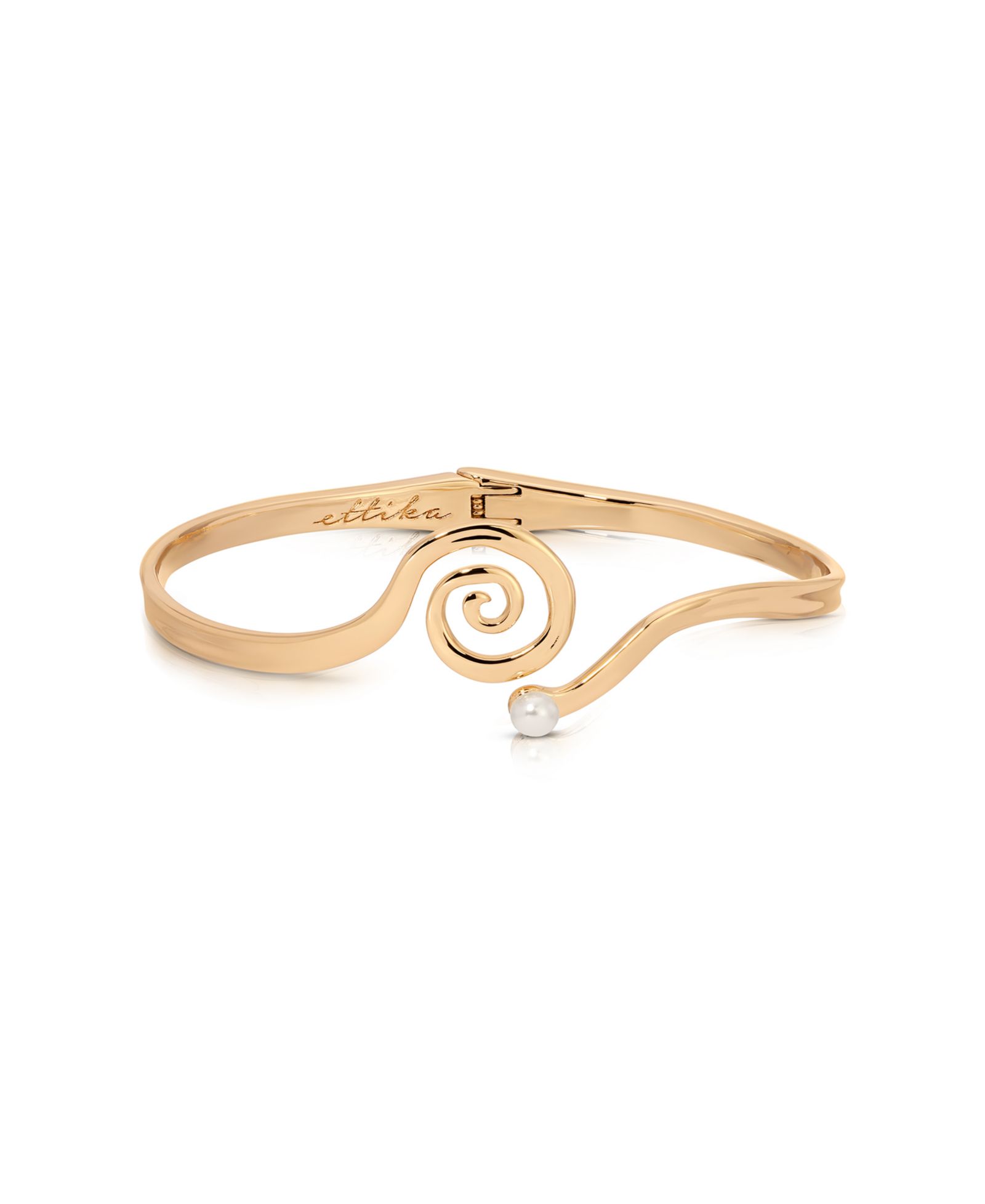 Браслет Ettika Mini Aura Swirl Cuff