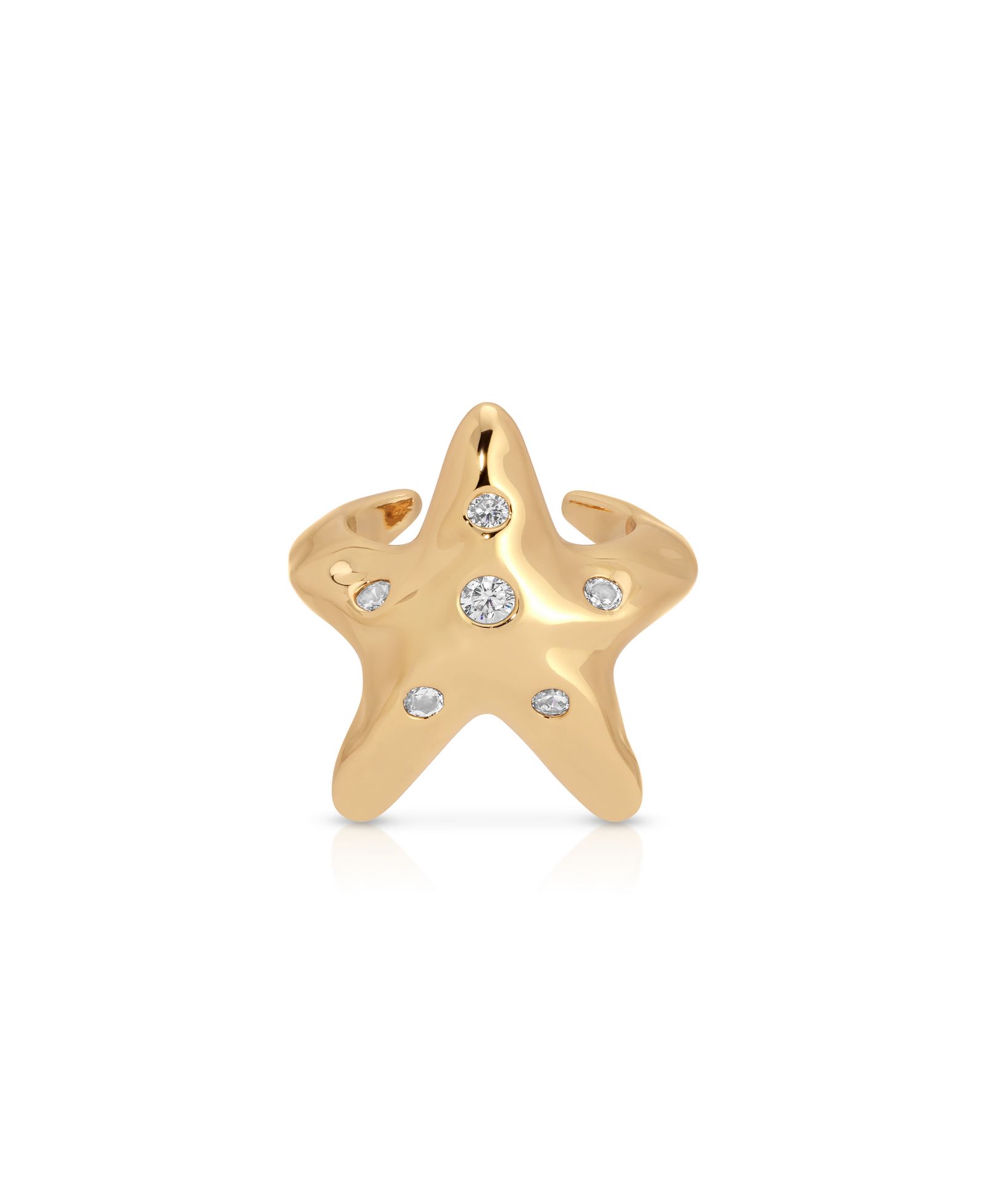 ETTIKA Starfish Luxe Cuff Earrings